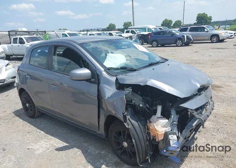 2021 Mitsubishi Mirage Carbonite Edition/Es/Le z USA, uszkodzony, nr VIN ML32AUHJ9MH002284